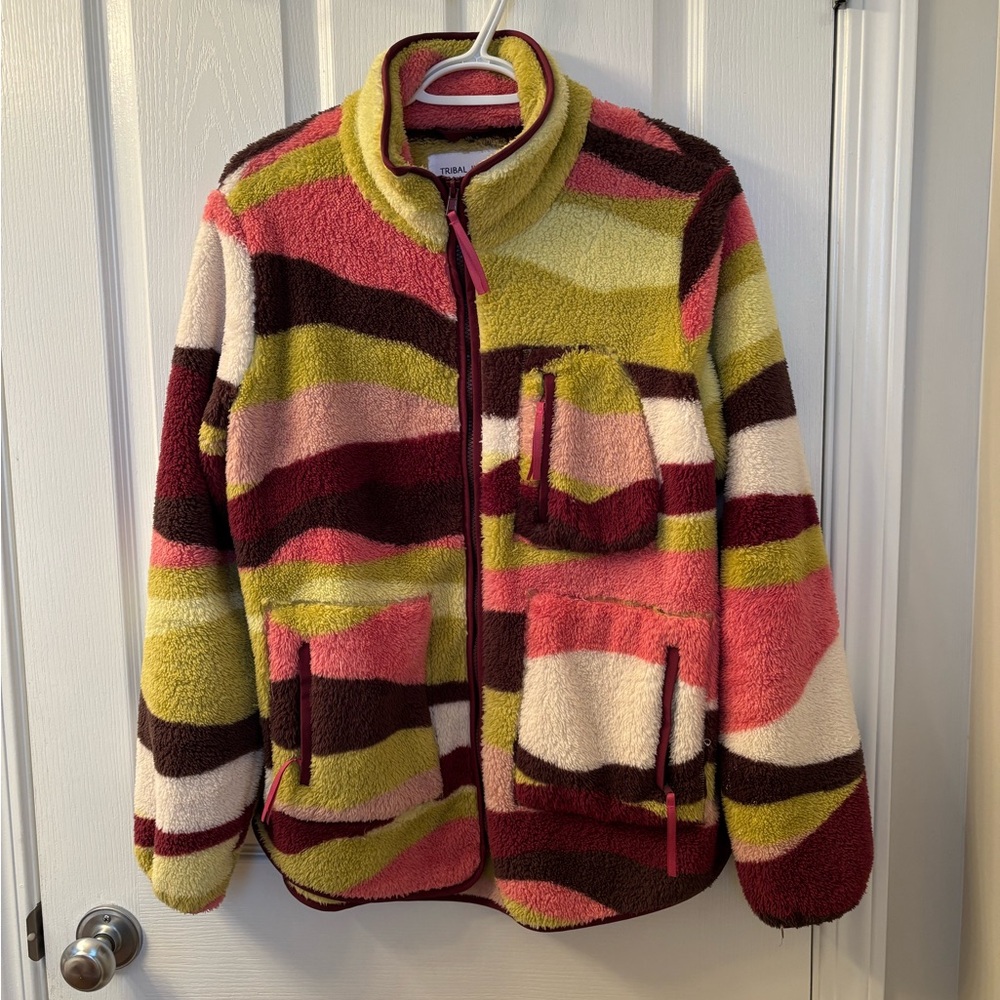 Tribal Fleece Jacket - XS but fits more like a small/medium